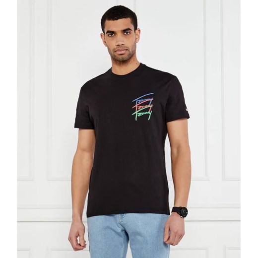 Tommy Jeans T-shirt | Regular Fit ze sklepu Gomez Fashion Store w kategorii T-shirty męskie - zdjęcie 184345023
