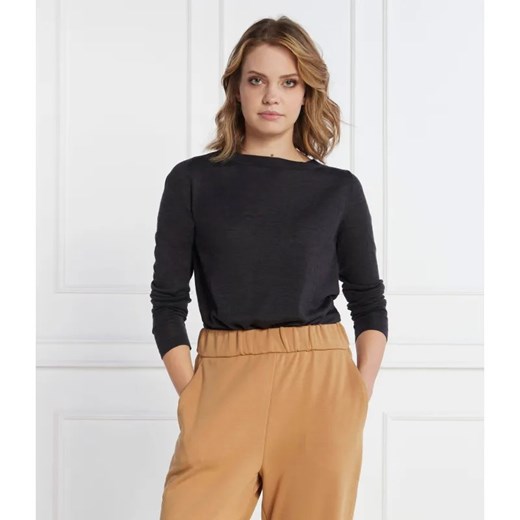 Max Mara Leisure Wełniany sweter | Regular Fit ze sklepu Gomez Fashion Store w kategorii Swetry damskie - zdjęcie 184345030