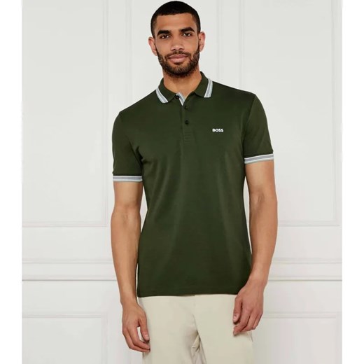 BOSS GREEN Polo Paddy | Regular Fit | pique ze sklepu Gomez Fashion Store w kategorii T-shirty męskie - zdjęcie 184345043