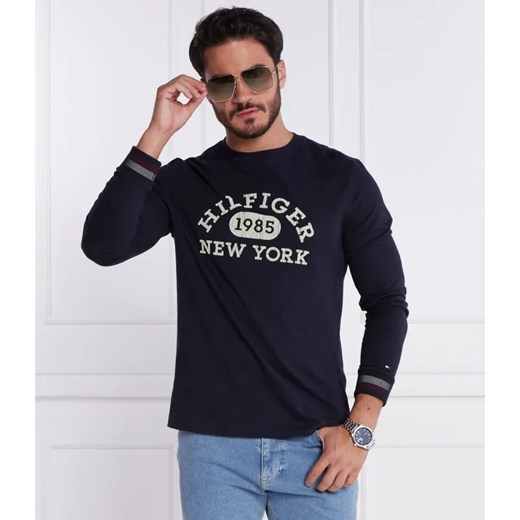 Tommy Hilfiger Longsleeve MONOTYPE COLLEGIATE | Regular Fit ze sklepu Gomez Fashion Store w kategorii T-shirty męskie - zdjęcie 184345053