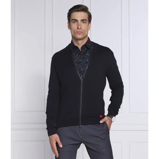 HUGO Sweter San Jaque-C | Regular Fit ze sklepu Gomez Fashion Store w kategorii Swetry męskie - zdjęcie 184345201