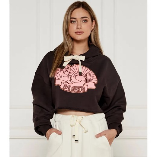 Pinko Bluza ROMANZA | Cropped Fit ze sklepu Gomez Fashion Store w kategorii Bluzy damskie - zdjęcie 184345283