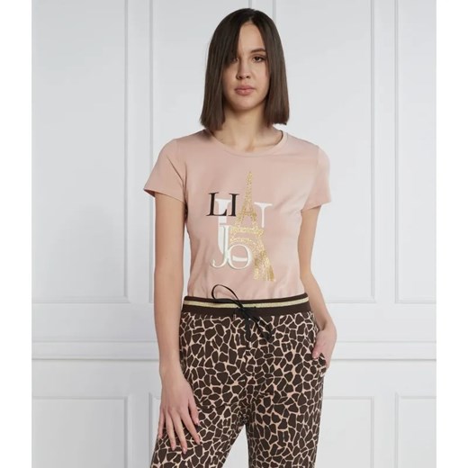 Liu Jo Sport T-shirt | Regular Fit ze sklepu Gomez Fashion Store w kategorii Bluzki damskie - zdjęcie 184345293