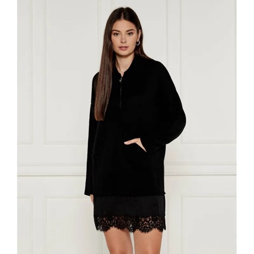 Pinko Wełniana sukienka NERO | z dodatkiem kaszmiru ze sklepu Gomez Fashion Store w kategorii Sukienki - zdjęcie 184345442