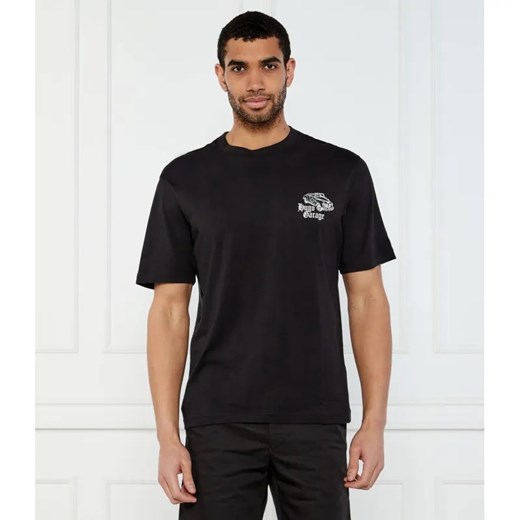 Hugo Blue T-shirt Natopu | Relaxed fit ze sklepu Gomez Fashion Store w kategorii T-shirty męskie - zdjęcie 184345492