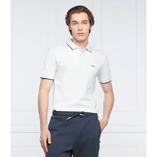 BOSS GREEN Polo Paul Curved | Slim Fit | stretch XXL okazja Gomez Fashion Store