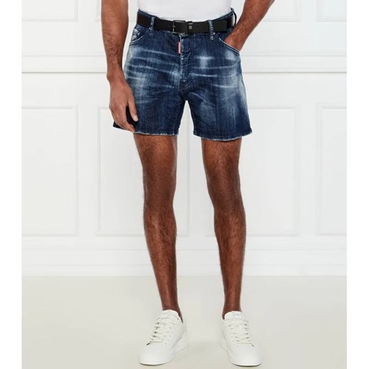 Dsquared2 Jeansowe szorty BRO | Regular Fit ze sklepu Gomez Fashion Store w kategorii Spodenki męskie - zdjęcie 184345523