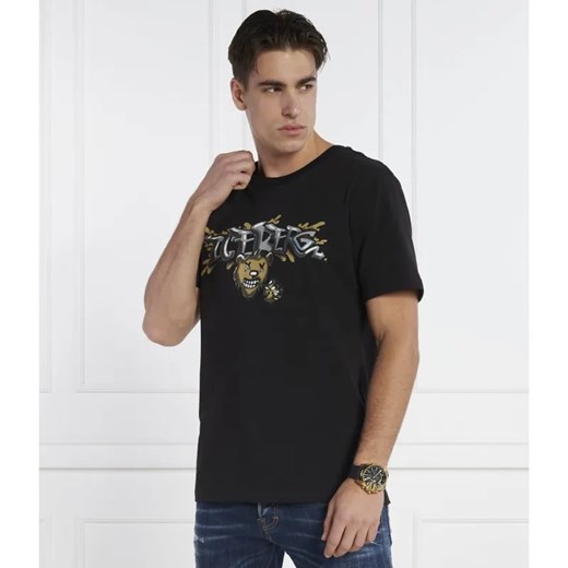 Iceberg T-shirt | Regular Fit ze sklepu Gomez Fashion Store w kategorii T-shirty męskie - zdjęcie 184345533