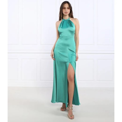 Pinko Sukienka LA RIOJA ABITO RASO MARTELLATO ze sklepu Gomez Fashion Store w kategorii Sukienki - zdjęcie 184345610