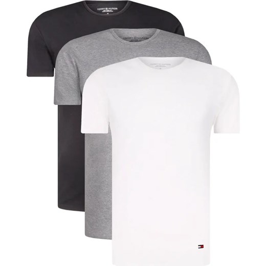 Tommy Hilfiger T-shirt 3-pack | Slim Fit | stretch ze sklepu Gomez Fashion Store w kategorii T-shirty męskie - zdjęcie 184345623