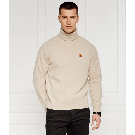 Kenzo Wełniany golf BOKE FLOWER | Comfort fit ze sklepu Gomez Fashion Store w kategorii Swetry męskie - zdjęcie 184345652