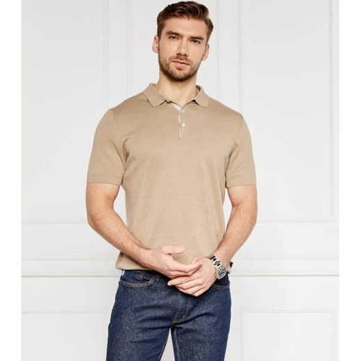 Windsor Lniane polo 13 Lindo-PB | Regular Fit ze sklepu Gomez Fashion Store w kategorii T-shirty męskie - zdjęcie 184345712