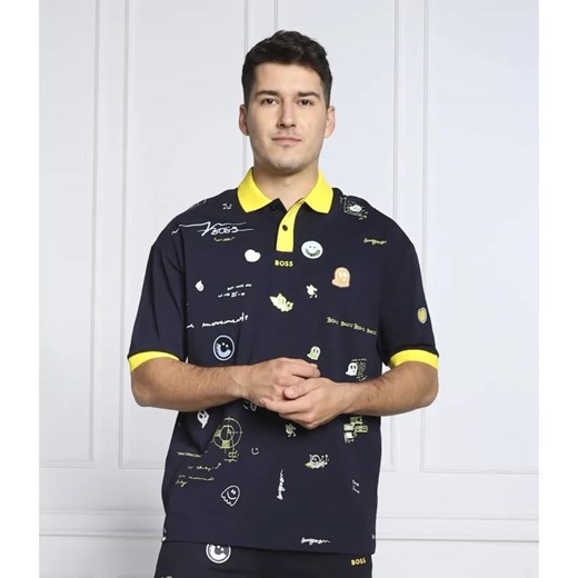 BOSS GREEN Polo Piraxart | Relaxed fit ze sklepu Gomez Fashion Store w kategorii T-shirty męskie - zdjęcie 184345721