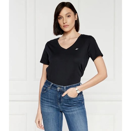 Gant T-shirt | Regular Fit ze sklepu Gomez Fashion Store w kategorii Bluzki damskie - zdjęcie 184345780