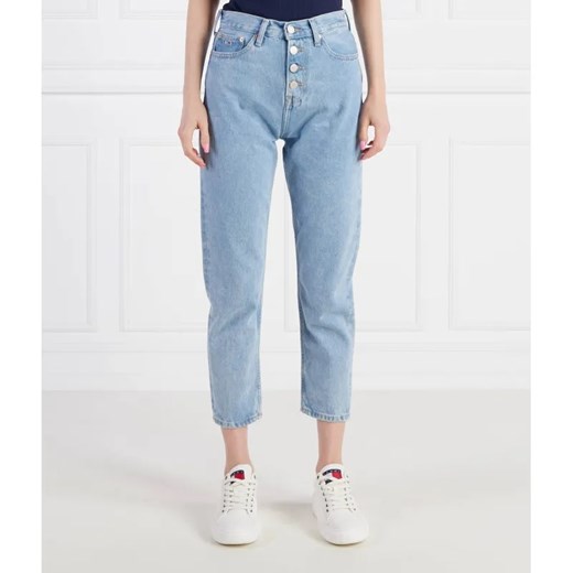 Tommy Jeans Jeansy IZZIE HR SLIM ANKLE BF | slim boyfriend fit ze sklepu Gomez Fashion Store w kategorii Jeansy damskie - zdjęcie 184345803