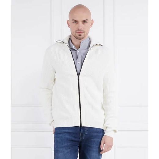 BOSS ORANGE Lniany Sweter | Regular Fit ze sklepu Gomez Fashion Store w kategorii Swetry męskie - zdjęcie 184345813