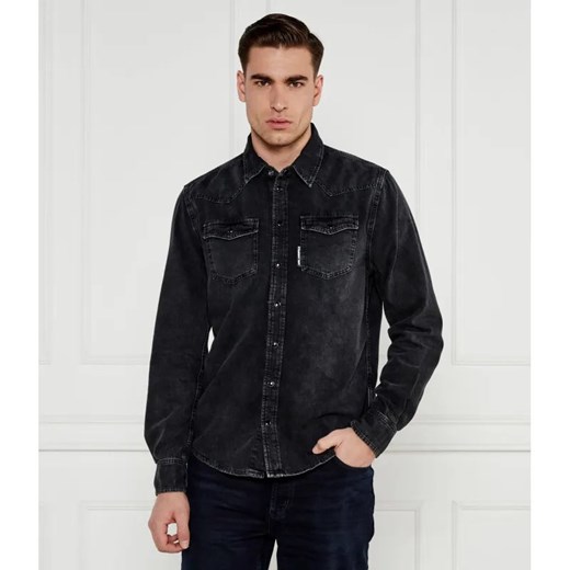 Karl Lagerfeld Jeansowa koszula | Regular Fit ze sklepu Gomez Fashion Store w kategorii Koszule męskie - zdjęcie 184345821