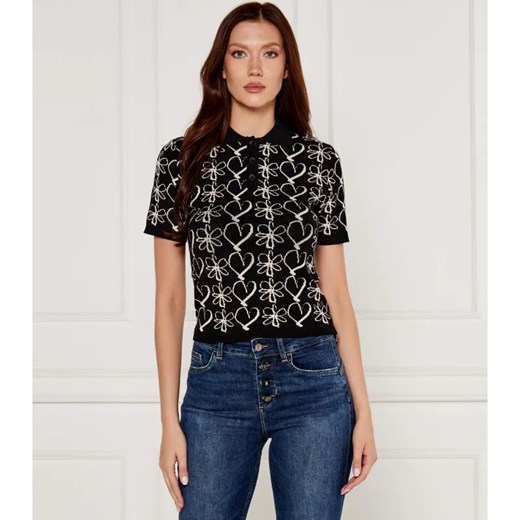 Desigual Polo DESIQUAL X M. CHRISTIAN LACROIX | Slim Fit ze sklepu Gomez Fashion Store w kategorii Swetry damskie - zdjęcie 184345870