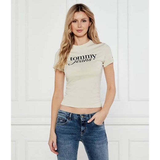 Tommy Jeans T-shirt | Slim Fit ze sklepu Gomez Fashion Store w kategorii Bluzki damskie - zdjęcie 184345872