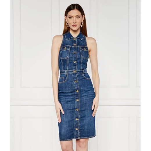 Elisabetta Franchi Jeansowa sukienka ze sklepu Gomez Fashion Store w kategorii Sukienki - zdjęcie 184345880