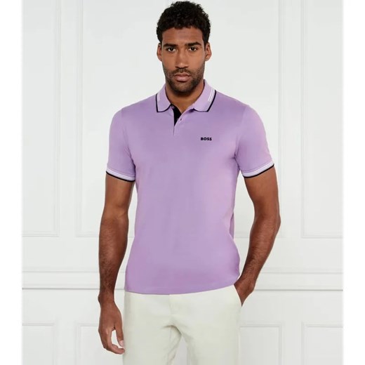 BOSS GREEN Polo Paul | Slim Fit | stretch ze sklepu Gomez Fashion Store w kategorii T-shirty męskie - zdjęcie 184345962