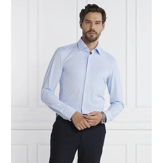 BOSS BLACK Koszula P-HANK-kent-C1-222 | Slim Fit ze sklepu Gomez Fashion Store w kategorii Koszule męskie - zdjęcie 184346064