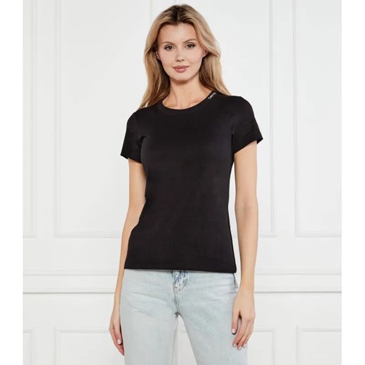 Calvin Klein Jeans T-shirt | Regular Fit ze sklepu Gomez Fashion Store w kategorii Bluzki damskie - zdjęcie 184346112