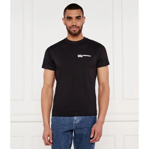 Karl Lagerfeld Jeans T-shirt | Slim Fit ze sklepu Gomez Fashion Store w kategorii T-shirty męskie - zdjęcie 184346114