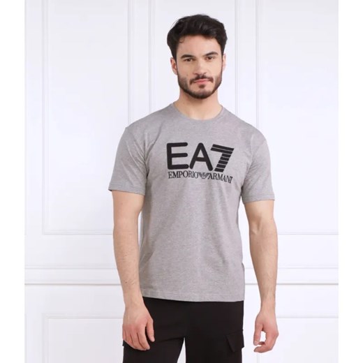 EA7 T-shirt | Regular Fit ze sklepu Gomez Fashion Store w kategorii T-shirty męskie - zdjęcie 184346193