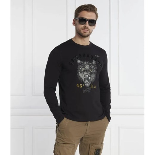 Aeronautica Militare Longsleeve | Regular Fit ze sklepu Gomez Fashion Store w kategorii T-shirty męskie - zdjęcie 184346223