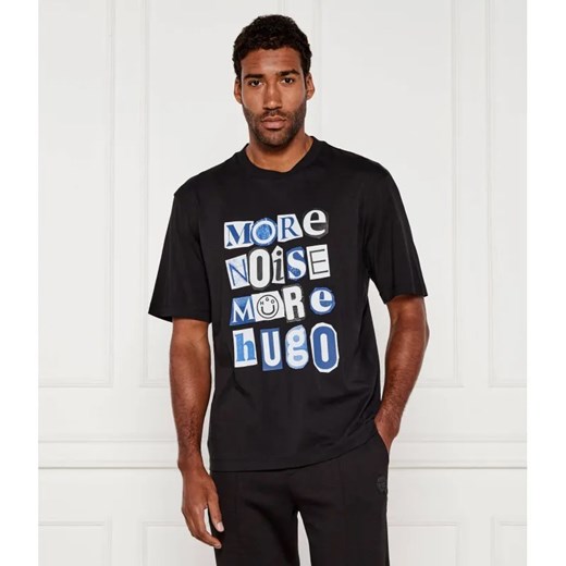 Hugo Blue T-shirt Notix | Regular Fit ze sklepu Gomez Fashion Store w kategorii T-shirty męskie - zdjęcie 184346233
