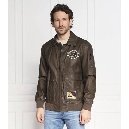 GUESS Kurtka AVIATOR | Regular Fit ze sklepu Gomez Fashion Store w kategorii Kurtki męskie - zdjęcie 184346283