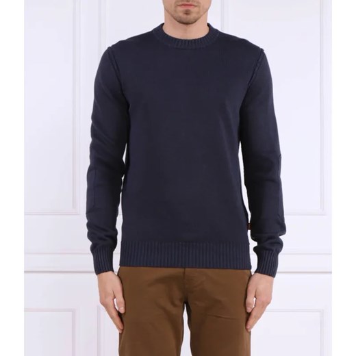 BOSS ORANGE Sweter Aropo 10247951 01 | Regular Fit | z dodatkiem lnu ze sklepu Gomez Fashion Store w kategorii Swetry męskie - zdjęcie 184346284