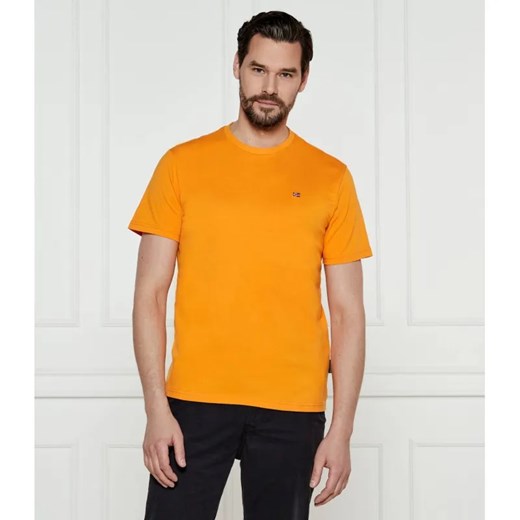 Napapijri T-shirt SALIS | Regular Fit ze sklepu Gomez Fashion Store w kategorii T-shirty męskie - zdjęcie 184346353