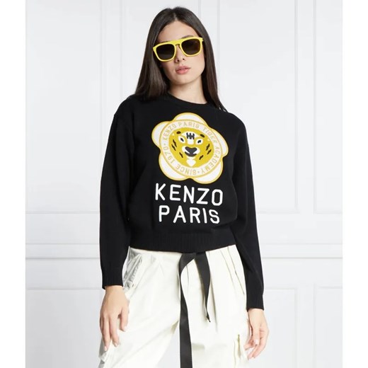 Kenzo Wełniany sweter | Regular Fit ze sklepu Gomez Fashion Store w kategorii Swetry damskie - zdjęcie 184346370