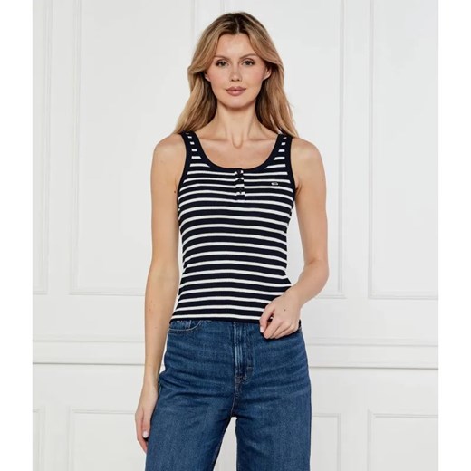 Tommy Jeans Top | Slim Fit ze sklepu Gomez Fashion Store w kategorii Bluzki damskie - zdjęcie 184346382