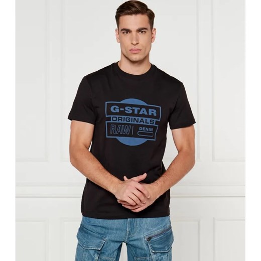 G- Star Raw T-shirt Originals | Regular Fit ze sklepu Gomez Fashion Store w kategorii T-shirty męskie - zdjęcie 184346383