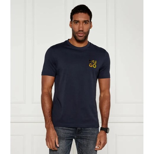 HUGO T-shirt Diridumti | Regular Fit ze sklepu Gomez Fashion Store w kategorii T-shirty męskie - zdjęcie 184346410