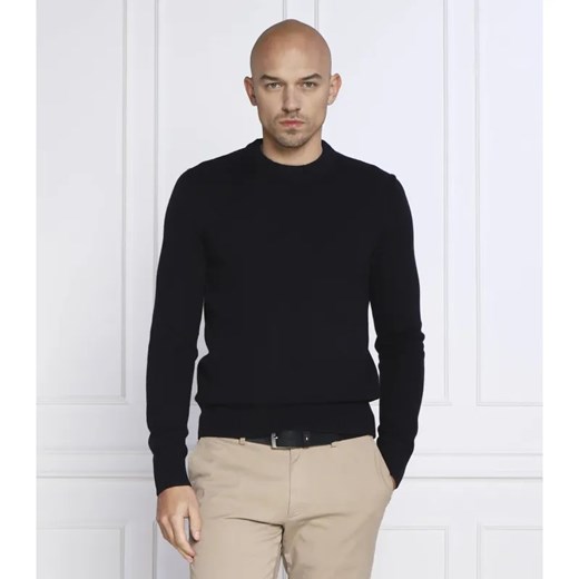 BOSS ORANGE Wełniany Sweter Kruy | Regular Fit ze sklepu Gomez Fashion Store w kategorii Swetry męskie - zdjęcie 184346544
