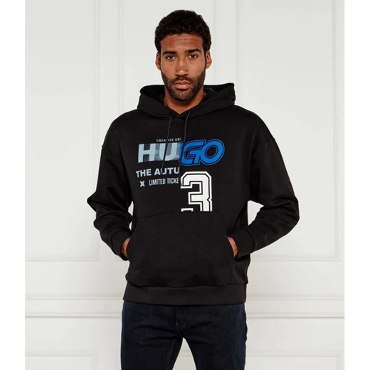 Hugo Blue Bluza Nesidi | Regular Fit ze sklepu Gomez Fashion Store w kategorii Bluzy męskie - zdjęcie 184346553