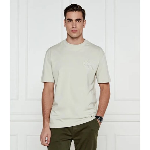 Calvin Klein Jeans T-shirt | Regular Fit ze sklepu Gomez Fashion Store w kategorii T-shirty męskie - zdjęcie 184346591