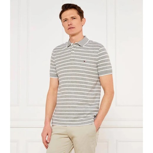 Tommy Hilfiger Polo | Regular Fit | z dodatkiem lnu ze sklepu Gomez Fashion Store w kategorii T-shirty męskie - zdjęcie 184346684