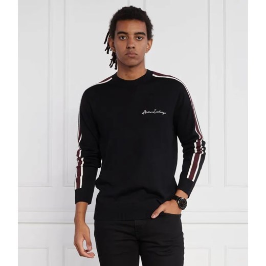 Armani Exchange Sweter | Regular Fit | z dodatkiem wełny ze sklepu Gomez Fashion Store w kategorii Swetry męskie - zdjęcie 184346692