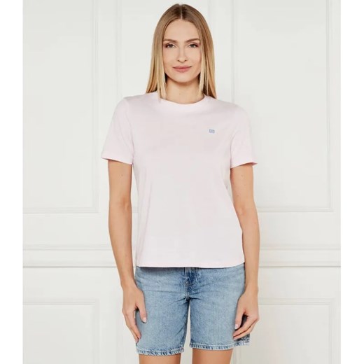 Tommy Hilfiger T-shirt | Regular Fit ze sklepu Gomez Fashion Store w kategorii Bluzki damskie - zdjęcie 184346800