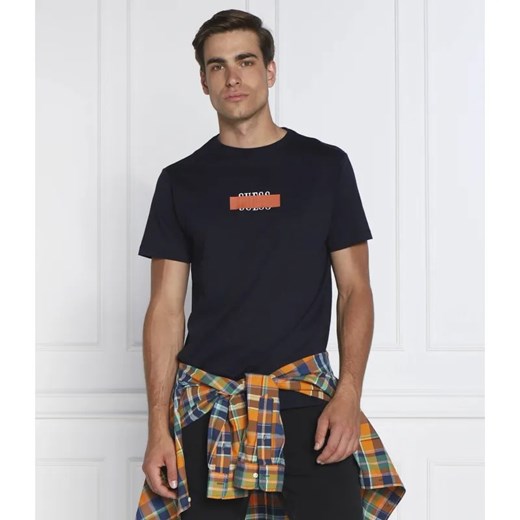 GUESS T-shirt ARDIS | Regular Fit ze sklepu Gomez Fashion Store w kategorii T-shirty męskie - zdjęcie 184346832