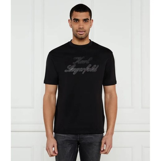 Karl Lagerfeld T-shirt | Regular Fit ze sklepu Gomez Fashion Store w kategorii T-shirty męskie - zdjęcie 184346873