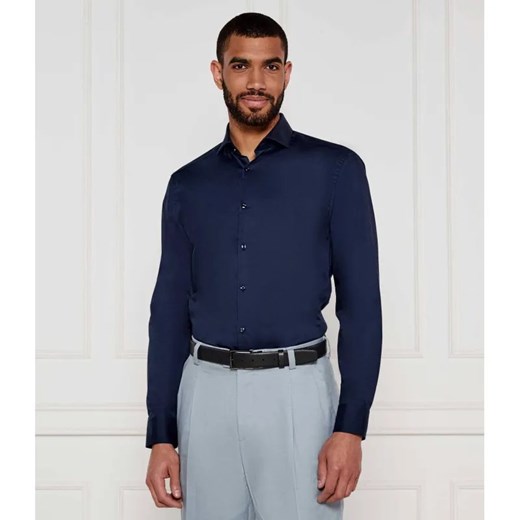 HUGO Koszula Kason | Slim Fit | easy iron ze sklepu Gomez Fashion Store w kategorii Koszule męskie - zdjęcie 184346902