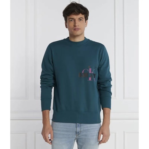 Calvin Klein Jeans Bluza | Regular Fit ze sklepu Gomez Fashion Store w kategorii Bluzy męskie - zdjęcie 184346913