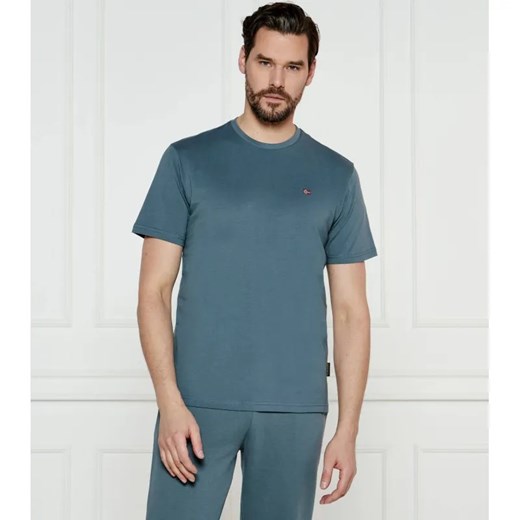 Napapijri T-shirt SALIS | Regular Fit ze sklepu Gomez Fashion Store w kategorii T-shirty męskie - zdjęcie 184346932