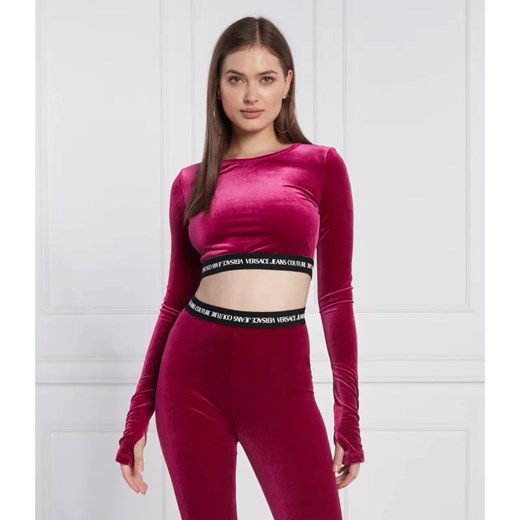 Versace Jeans Couture Bluzka | Cropped Fit ze sklepu Gomez Fashion Store w kategorii Bluzki damskie - zdjęcie 184346943